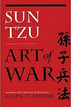 book cover Art of War by Sun Tzu