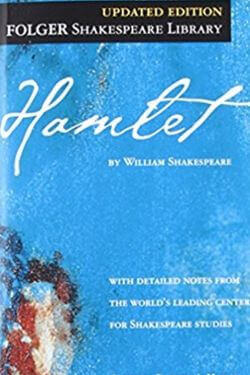 book cover Hamlet by William Shakespeare