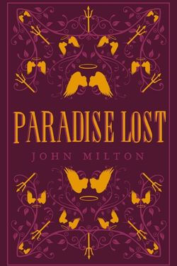 book cover Paradise Lost by John Milton