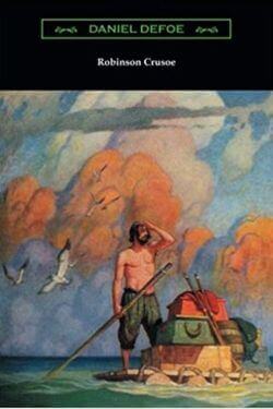 book cover Robinson Crusoe by Daniel Defoe