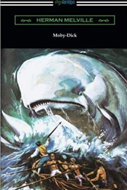 book cover Moby Dick by Herman Melville
