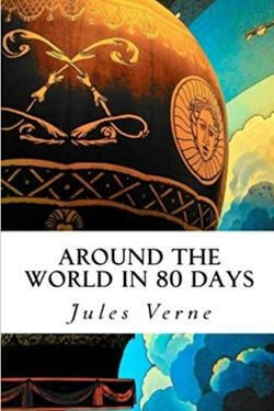 book cover Around the World in 80 Days by Jules Verne