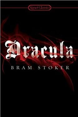book cover Dracula by Bram Stoker