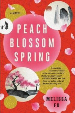 capa do livro Peach Blossom Spring de Melissa Fu